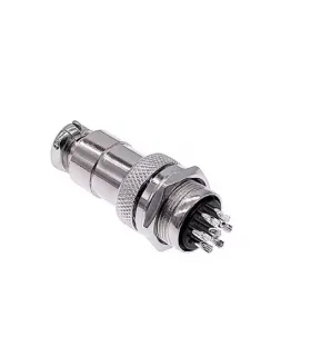 Conector Aviación Socket Plug GX20 - 7 Pines