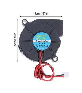 Ventilador De Capa 5015 24v - Cooling Turbo Fan