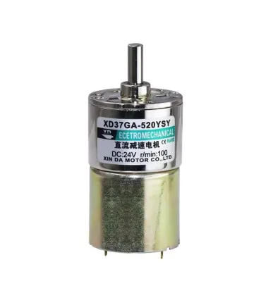 Motorreductor XD37G Motor Con Caja Reductora 12v 10 RPM