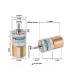 Motorreductor XD37G Motor Con Caja Reductora 12v 10 RPM