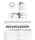 Conector Aviación Socket Plug GX20 - 7 Pines