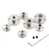 Acople Motor Con Brida D externo 22mm Interno 5mm