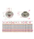 Acople Motor Con Brida D externo 22mm Interno 6.35mm (1/4)