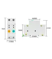 Interruptor Medidor De Energía Wifi 63a - 2 Fases - Ewelink