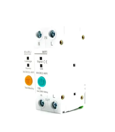 Interruptor Medidor De Energía Wifi 63a - 2 Fases - Ewelink