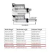 Actuador Lineal 12v 350mm 750N 10mm/s