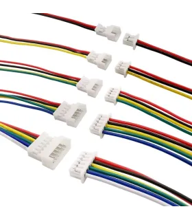 Cable Conector JST 1.25mm HM 20cms 6 Pines