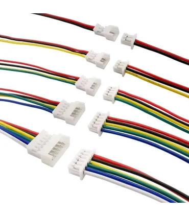 Cable Conector JST 1.25mm HM 20cms 6 Pines
