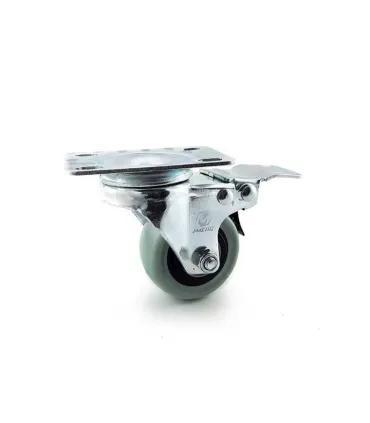 Rueda Rodachina Con Freno 3 Pulgadas 100kg