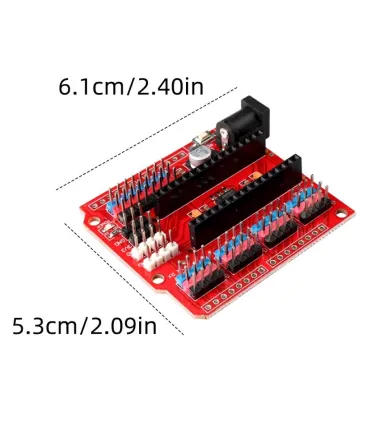 Shield Escudo Tarjeta Expansion Arduino Nano