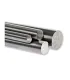 Varilla Lisa Acero Plata Eje 12mm X 200mm