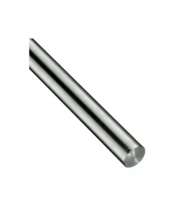 Varilla Lisa Acero Plata Eje 15mm X 1 Metro