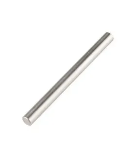 Varilla Lisa Acero Plata Eje 15mm X 1 Metro