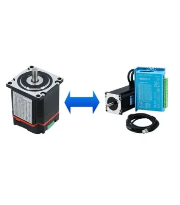 Motor Paso a Paso Nema 23 Híbrido Con Driver Integrado 1.2Nm