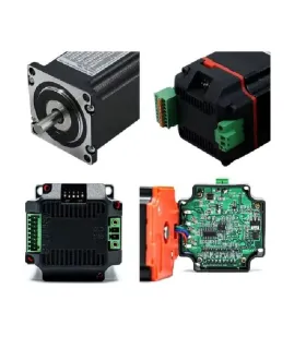 Motor Paso a Paso Nema 23 Híbrido Con Driver Integrado 1.2Nm