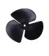 Helice Nylon 3 Cuchillas Barco Bote Para Eje 2mm