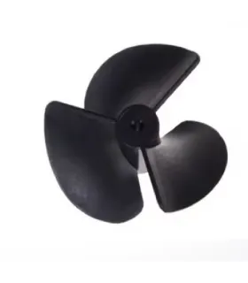 Helice Nylon 3 Cuchillas Barco Bote Para Eje 2mm