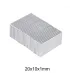 Iman Neodimio Fuerte N35 Rectangular 20x10mm 1.5mm