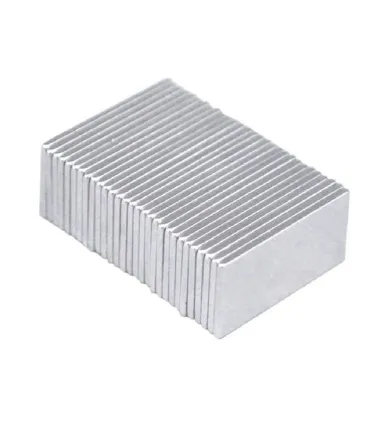 Iman Neodimio Fuerte N35 Rectangular 20x10mm 1.5mm x 10 Unidades