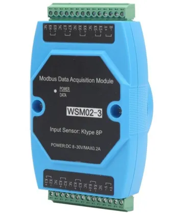 Modulo Adquisicion Datos WSM02-3 Termocupla K 8 Canales
