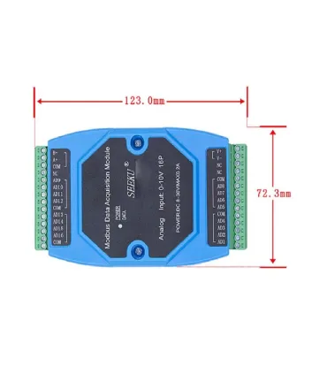 Modulo Adquisicion Datos WSM02-3 Termocupla K 8 Canales