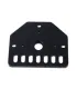 Soporte Plano Motor Nema 23 Nema 17 Para Varilla Roscada