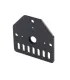 Soporte Plano Motor Nema 23 Nema 17 Para Varilla Roscada