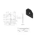 Soporte Plano Motor Nema 23 Nema 17 Para Varilla Roscada