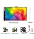 Pantalla Tactil Tft 4'' Raspberry Pi 3 - 4 Touch Hdmi