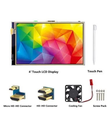 Pantalla Tactil Tft 4'' Raspberry Pi 3 - 4 Touch Hdmi