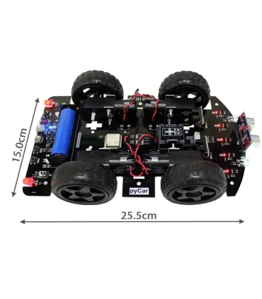 Kit de Bricolaje para Coche Inteligente MicroPython PYCar ESP32