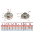 Acople Motor Con Brida D Externo 32mm Interno 10mm