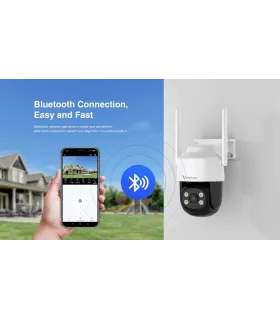 Cámara De Seguridad Exterior Robotica Vstarcam C622 Impermeable