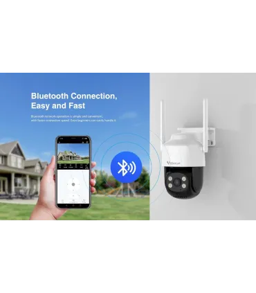 Cámara De Seguridad Exterior Robotica Vstarcam C622 Impermeable