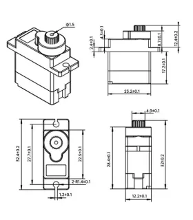 Micro Servo Sg90 - Micro 9g Servo Arduino 360 Grados