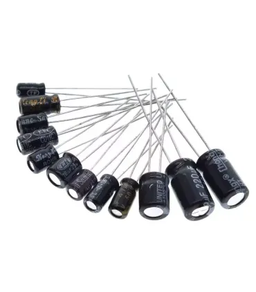 Kit Capacitores Electrolíticos X 120 Piezas