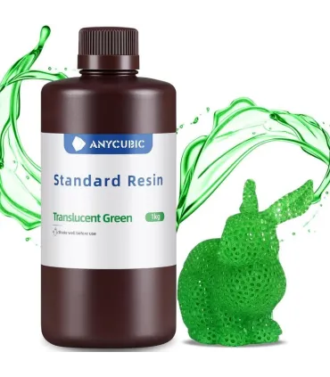 Resina Anycubic De Curado UV 1Kg Para Impresora 3D