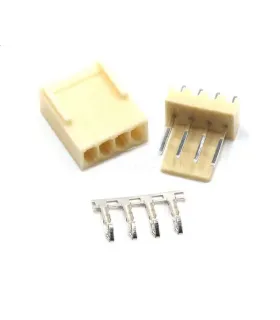 Conector Macho Hembra KF2510 4P x 10 Pares