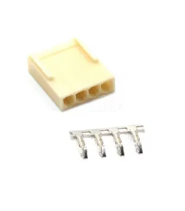 Conector Macho Hembra KF2510 4P x 10 Pares