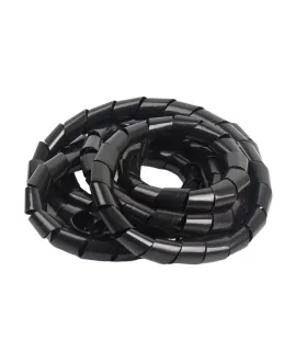 Tubo Porta Cables Plástico Espiral 10mm X 1metro
