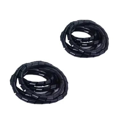 Tubo Porta Cables Plástico Espiral 10mm X 1metro