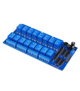 Modulo Rele 16 Canales 5V Optoacoplado