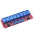 Modulo Rele 8 Canales 12v Optoacoplado Low/high Level