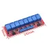 Modulo Rele 8 Canales 12v Optoacoplado Low/high Level