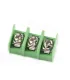 Conector Bornera Terminal KF7.62 3 Pines