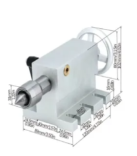 Cuarto Eje Para Máquina CNC Con Nema 23