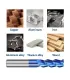 Fresa Para Corte Aluminio Carburo Tungsteno 3 Filos 12mm