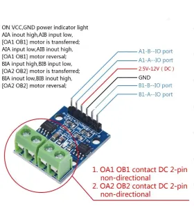 Modulo Puente H L9110S Stepper Motor Driver