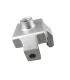 Conector Extremo Con Rosca Perfil 4040 Para Pata Rueda M8