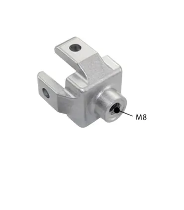 Conector Extremo Con Rosca Perfil 4040 Para Pata Rueda M8